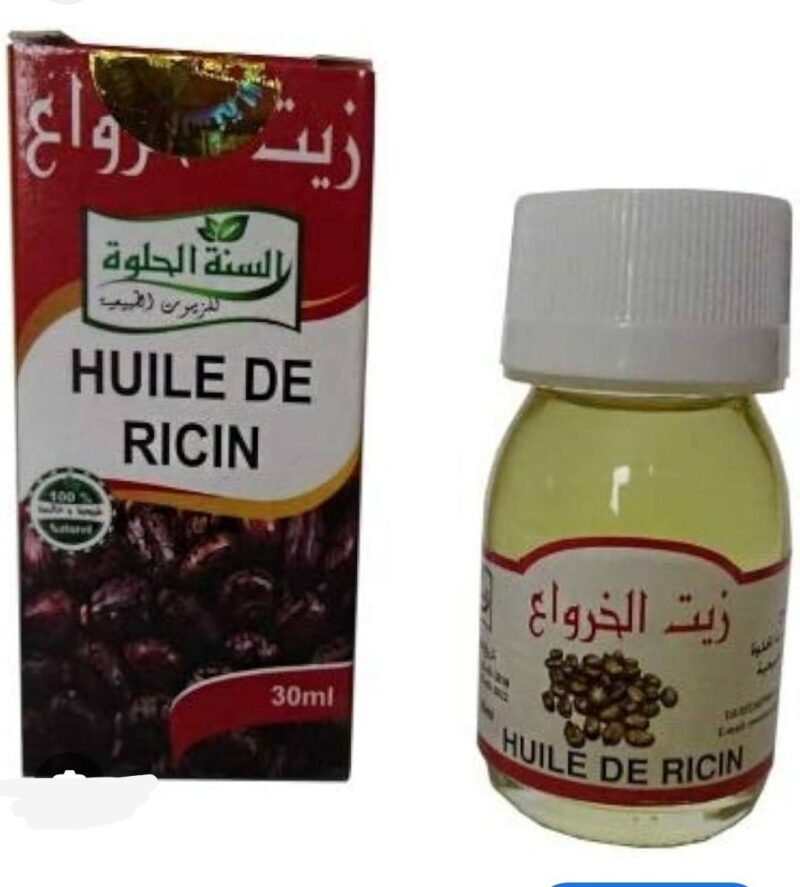 Huile de ricin.