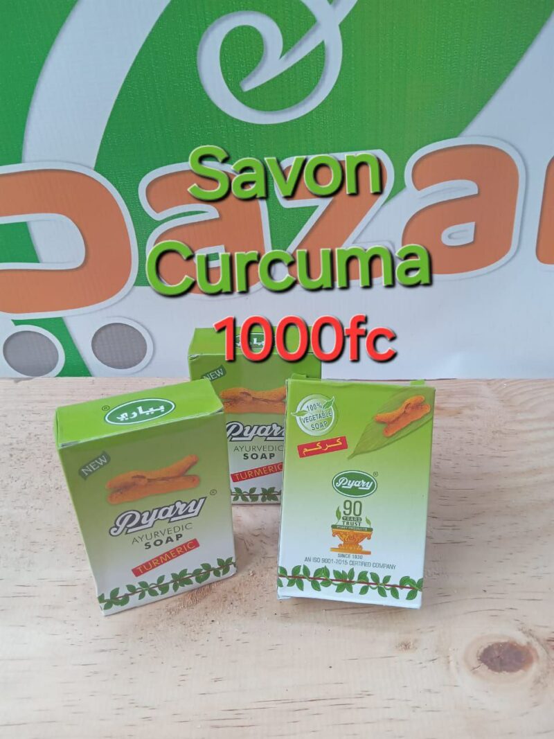 Savon curcuma